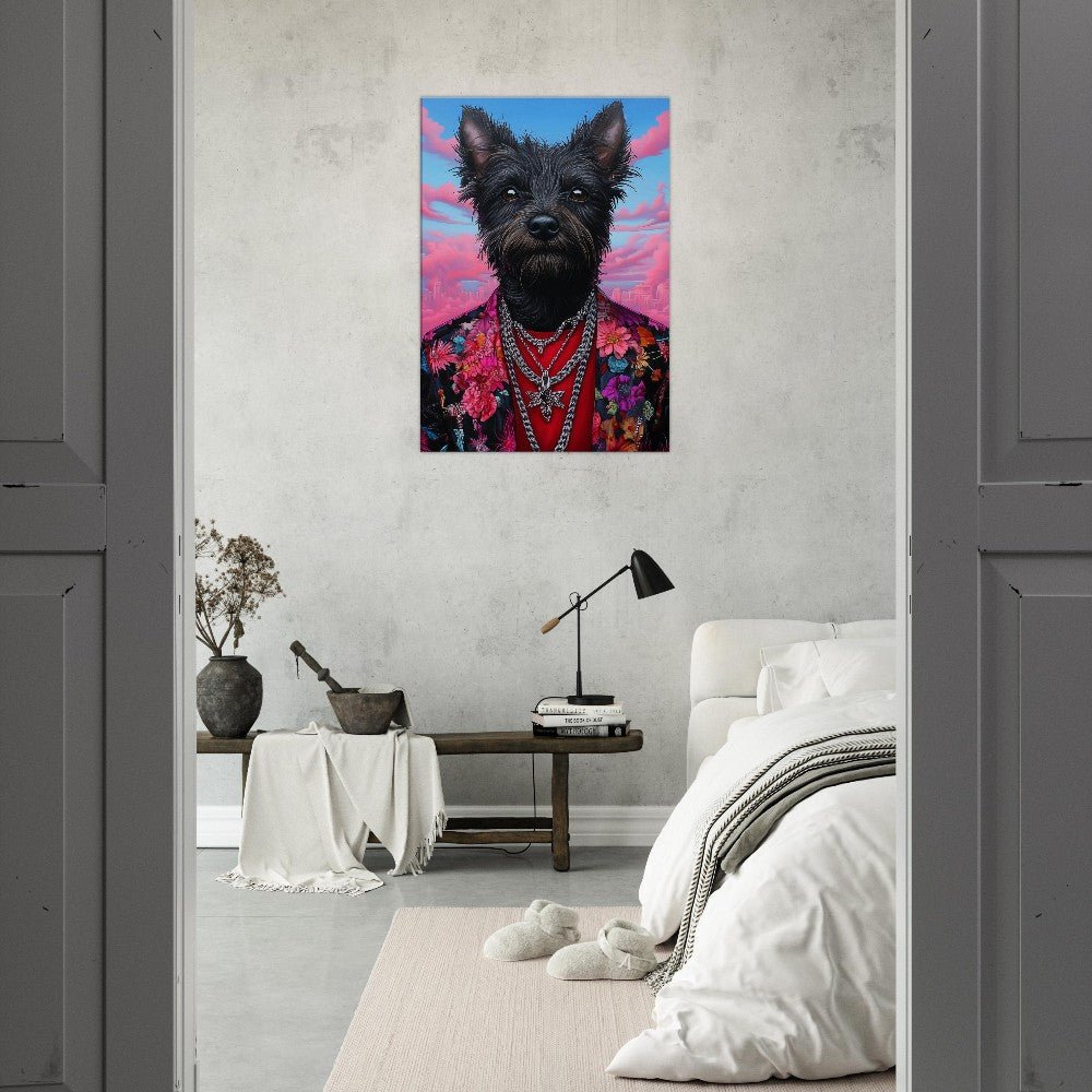 Fashionable Terrier Canvas - ROMAG Store