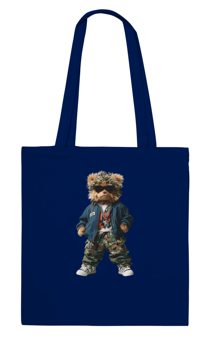 Cool Bear Street Style Tote Bag - ROMAG Store