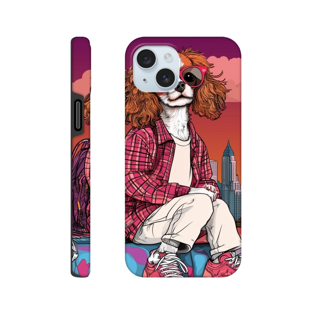 Little Dog Fashionista iPhone Tough Case - ROMAG Store