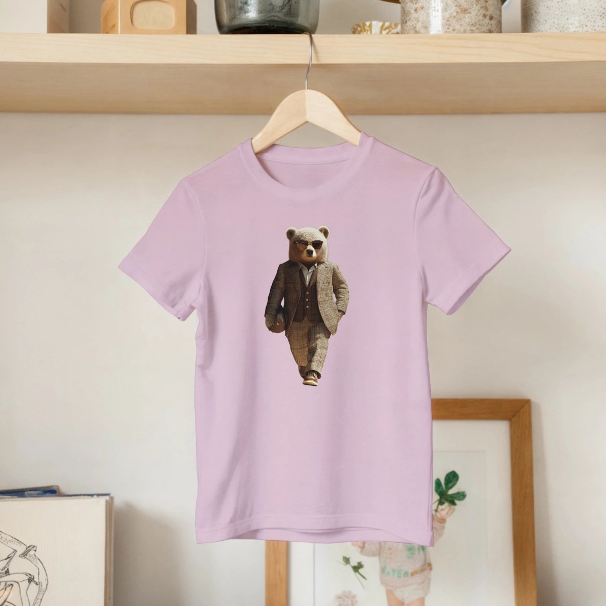 Dapper Bear Street Style Kids Tee - ROMAG Store