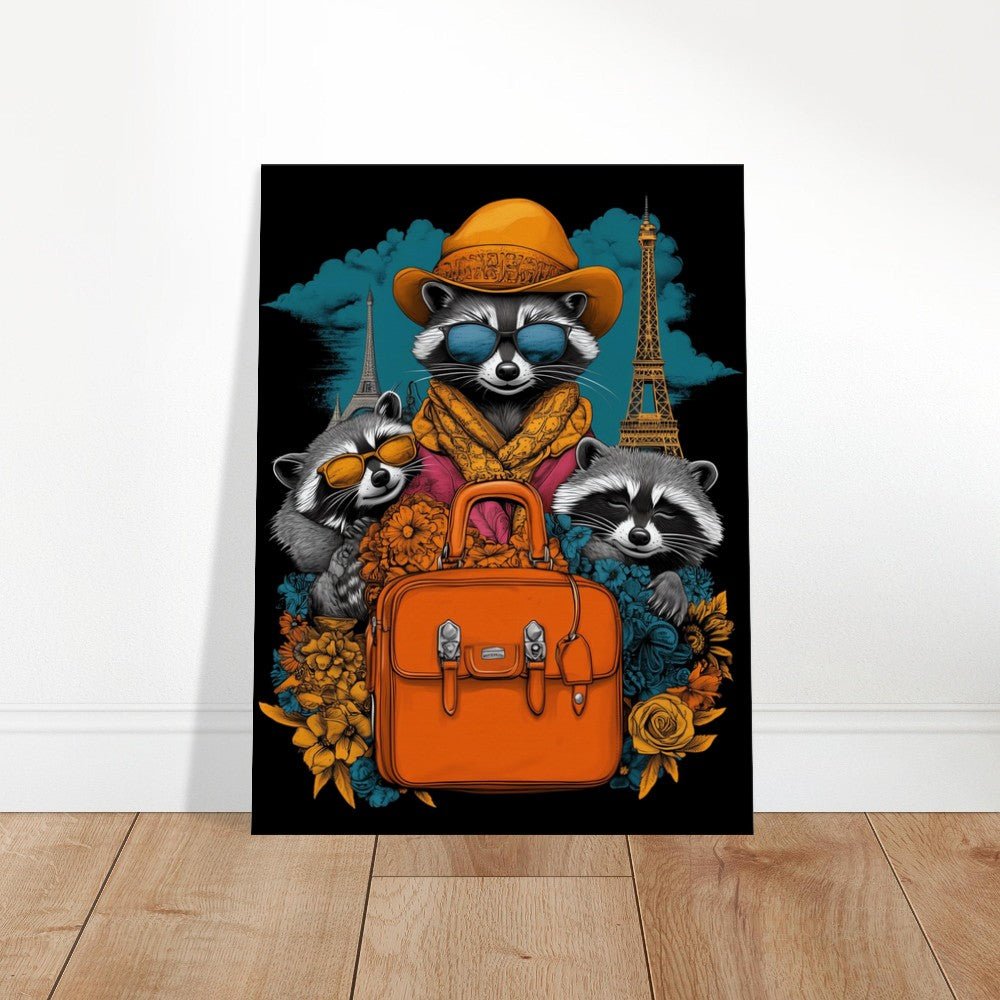 Raccoon Fashion Canvas - ROMAG Store