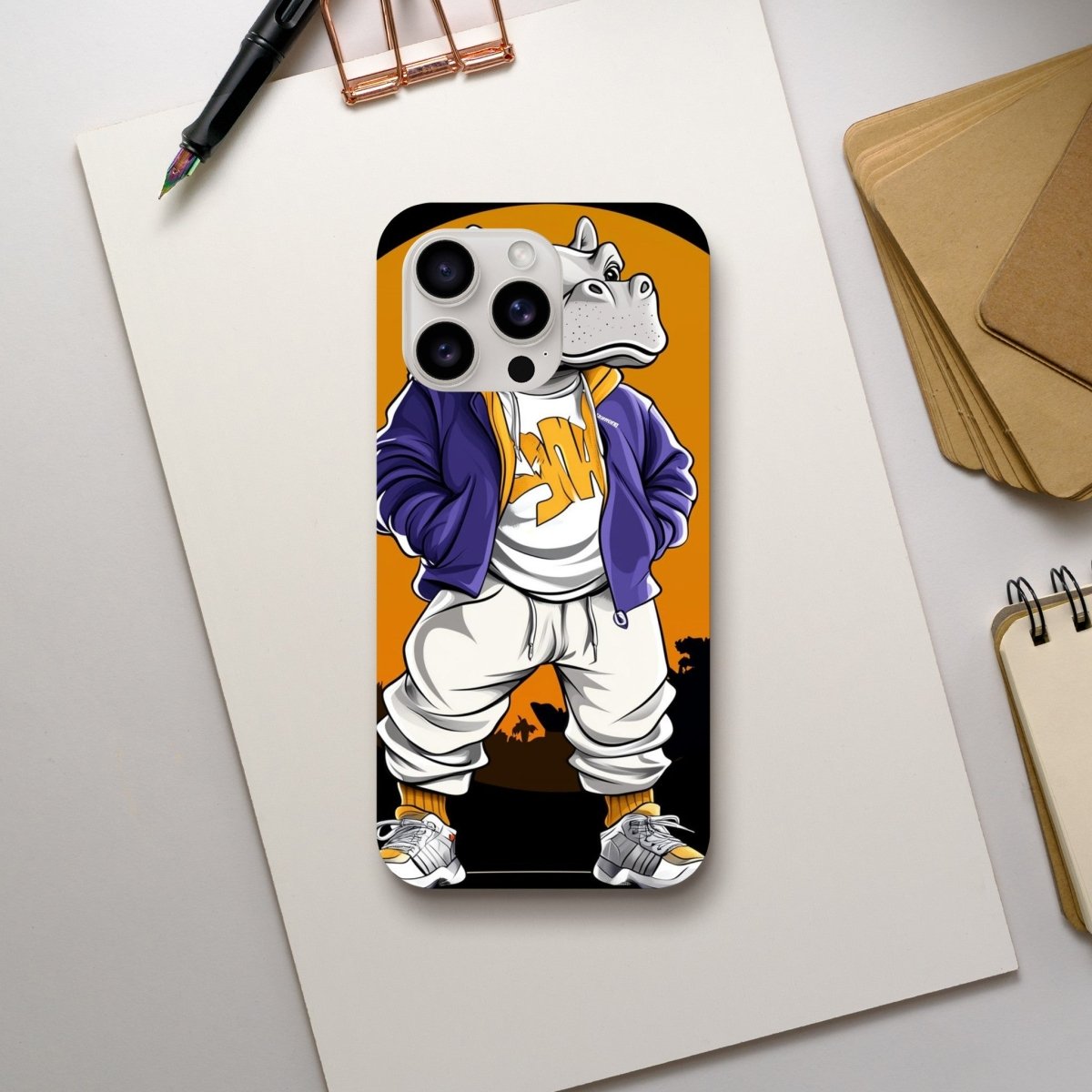 Urban Hippo Street Style iPhone Tough Case - ROMAG Store