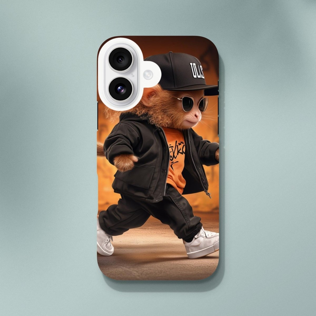 Street Smart Monkey iPhone Tough Case - ROMAG Store