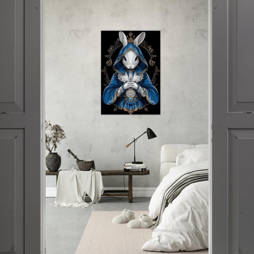 Royal Rabbit Canvas Art - ROMAG Store