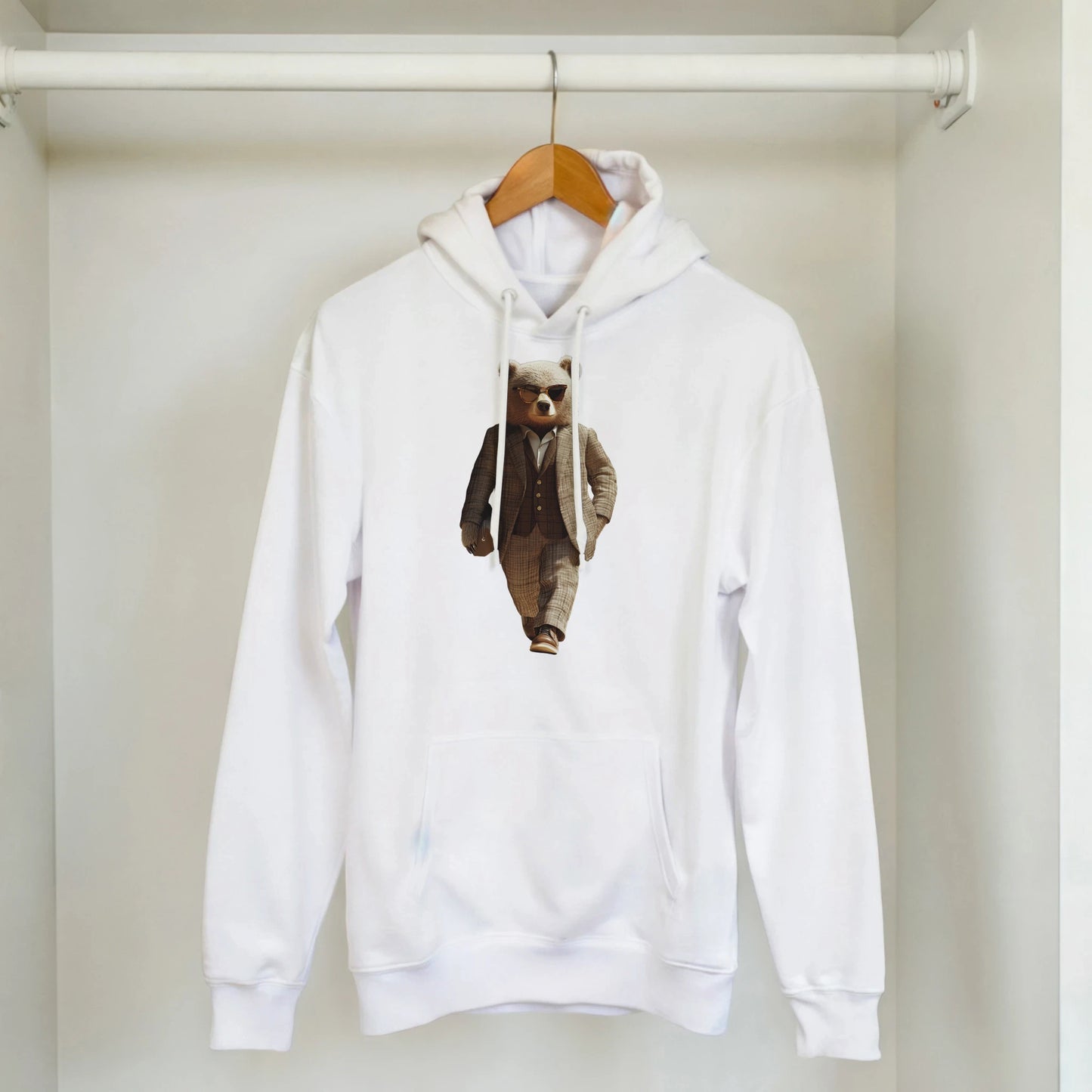Dapper Bear Streetwear Hoodie - ROMAG Store