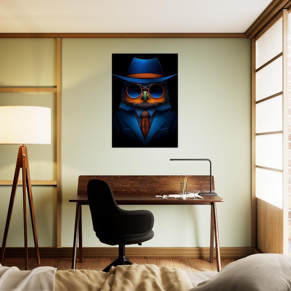 Owl Undercover Canvas Art - ROMAG Store