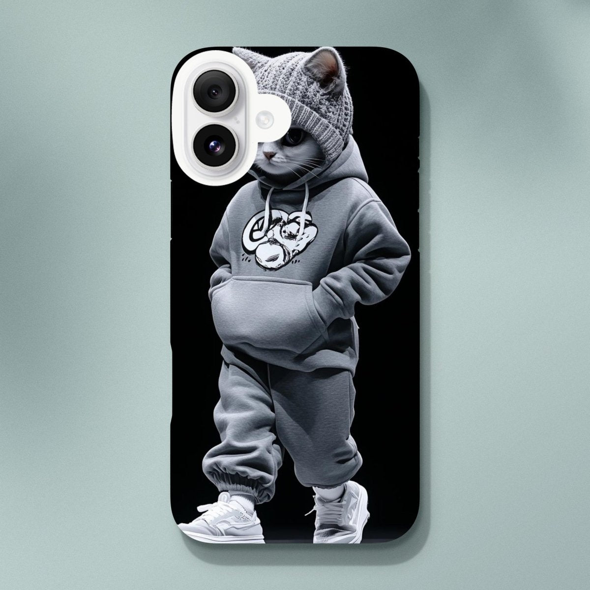Chic Cat Street Style iPhone Tough Case - ROMAG Store
