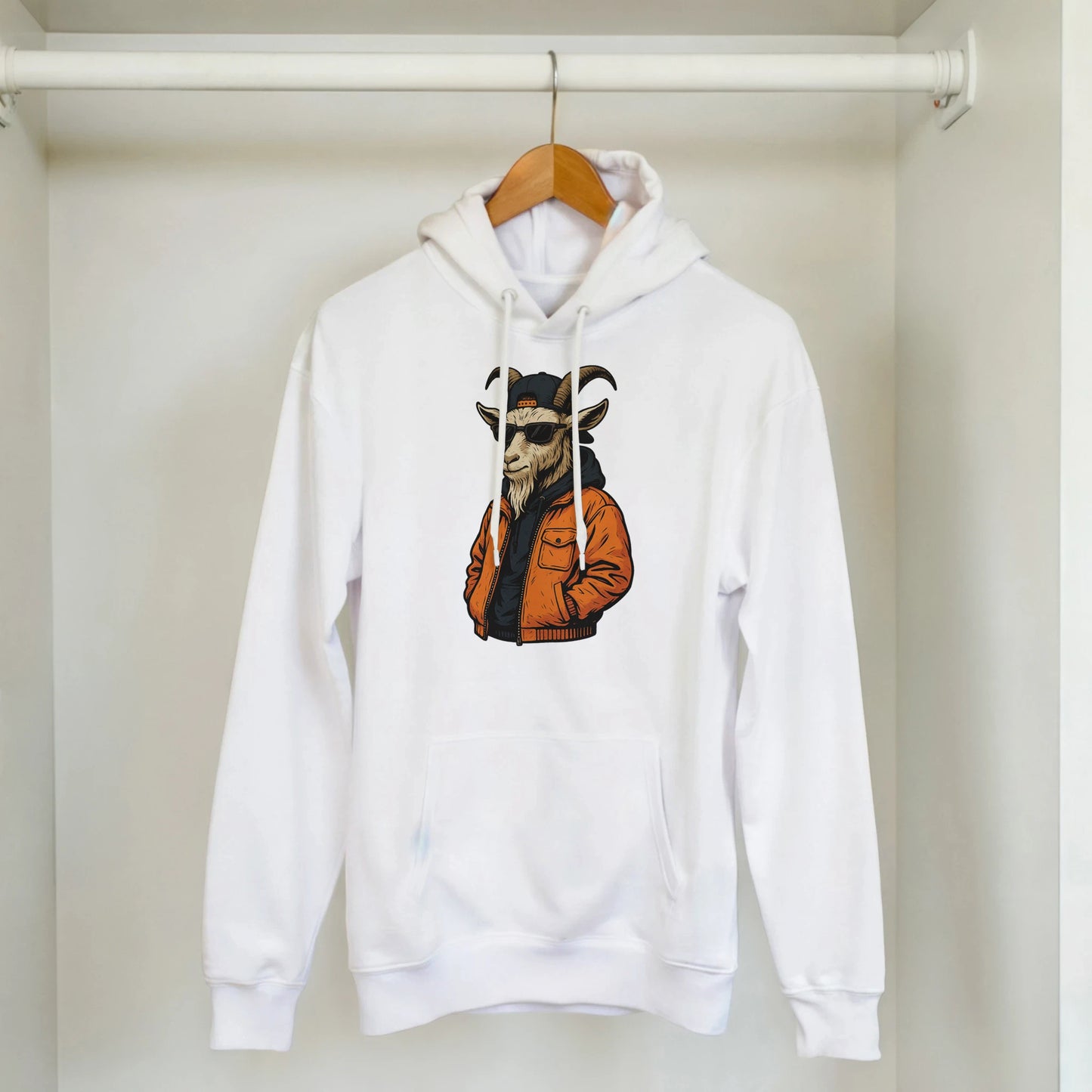 Cool Goat Streetwear Hoodie - ROMAG Store