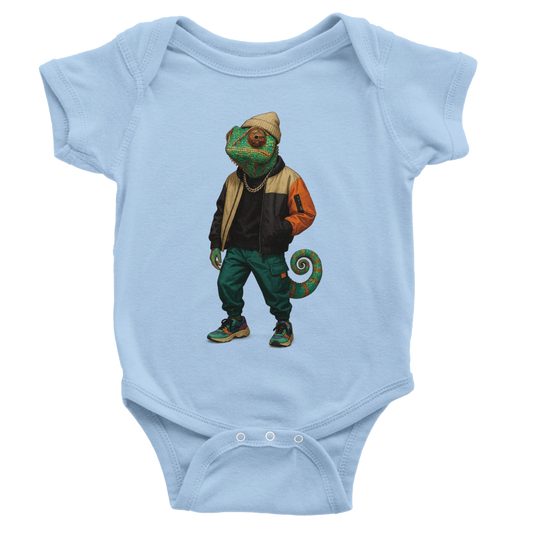 Chameleon Streetwear Baby Short Sleeve Bodysuit - ROMAG Store