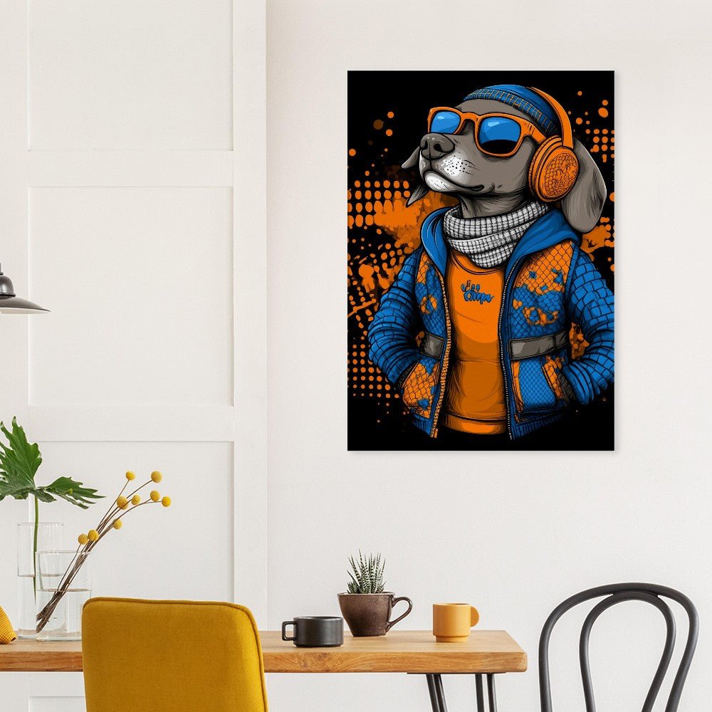 Urban Hound Canvas Art - ROMAG Store