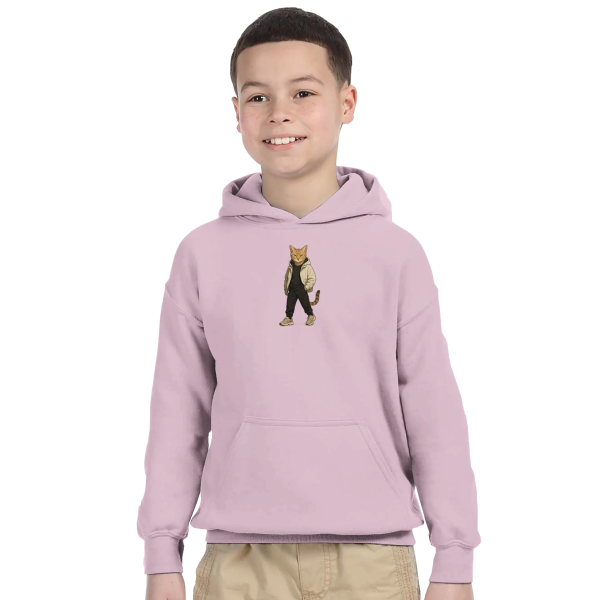 Cool Cat Street Style Kids Hoodie - ROMAG Store