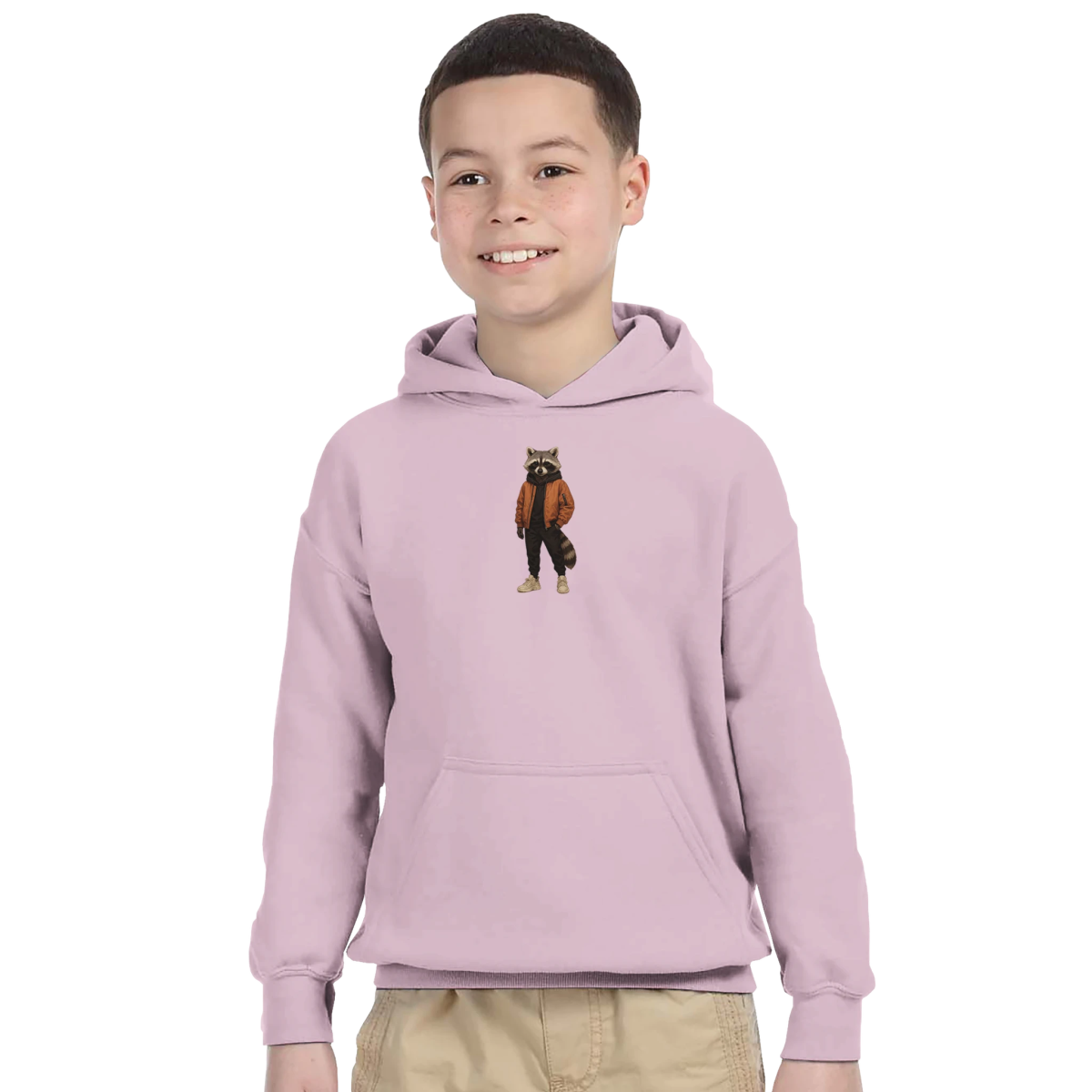 Cool Raccoon Streetwear Kids Hoodie - ROMAG Store