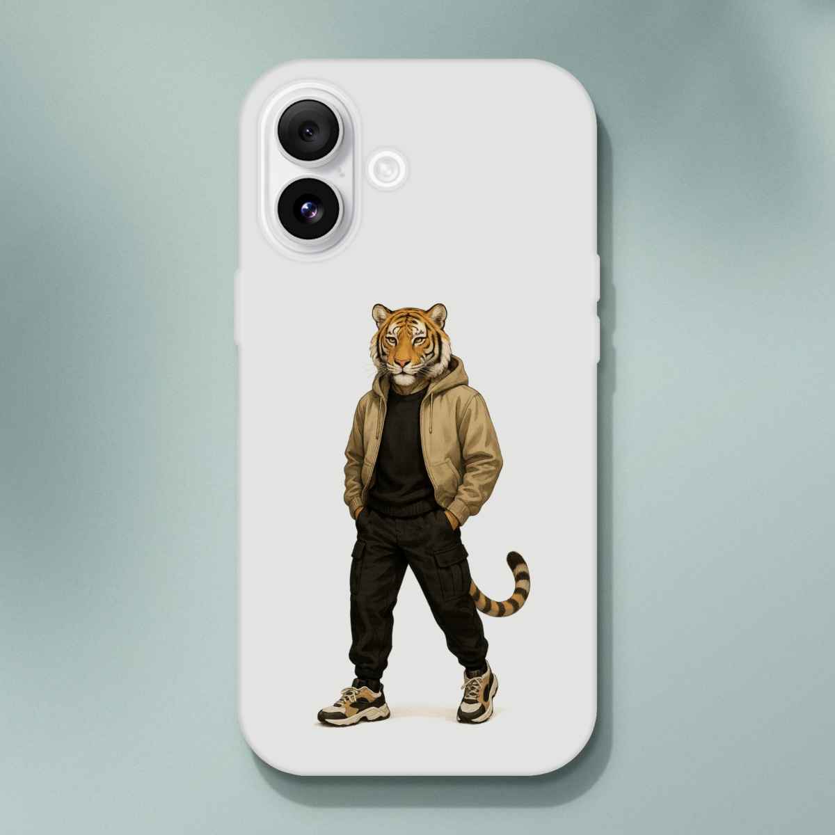 Cool Tiger Streetwear iPhone Flexi Case - ROMAG Store