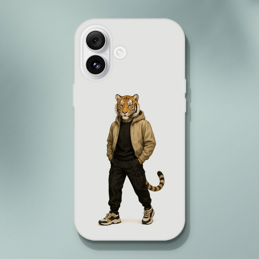 Cool Tiger Streetwear iPhone Flexi Case - ROMAG Store
