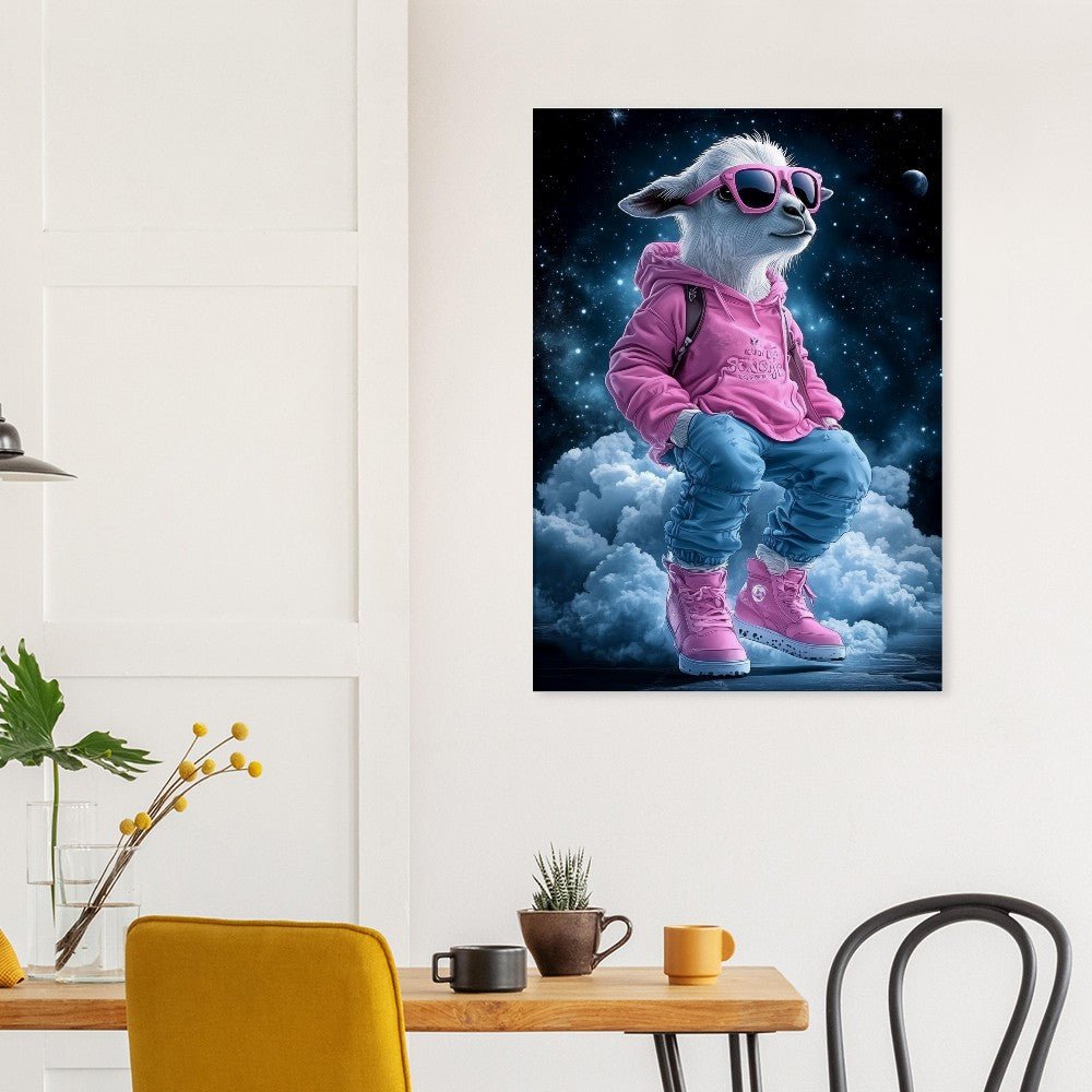Cosmic Goat Canvas - ROMAG Store