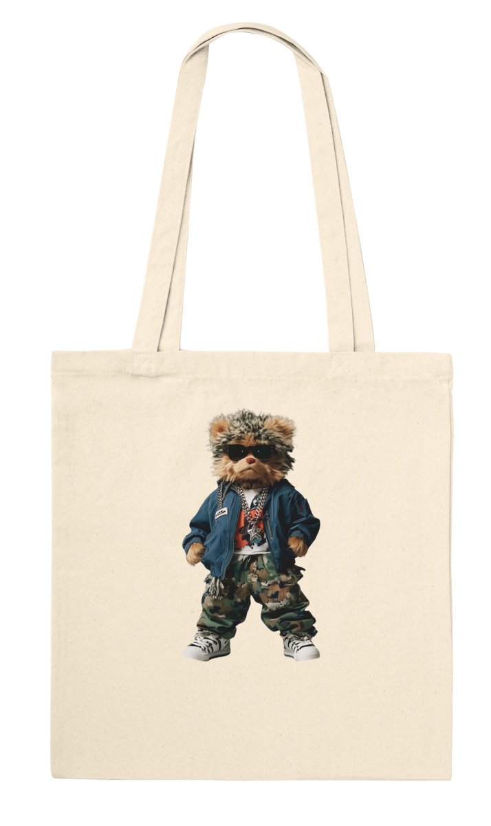 Cool Bear Street Style Tote Bag - ROMAG Store