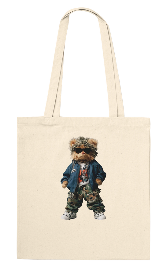 Cool Bear Street Style Tote Bag - ROMAG Store