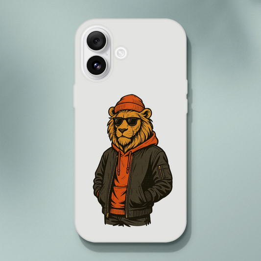 Urban Streetwear Lion iPhone Flexi Case - ROMAG Store