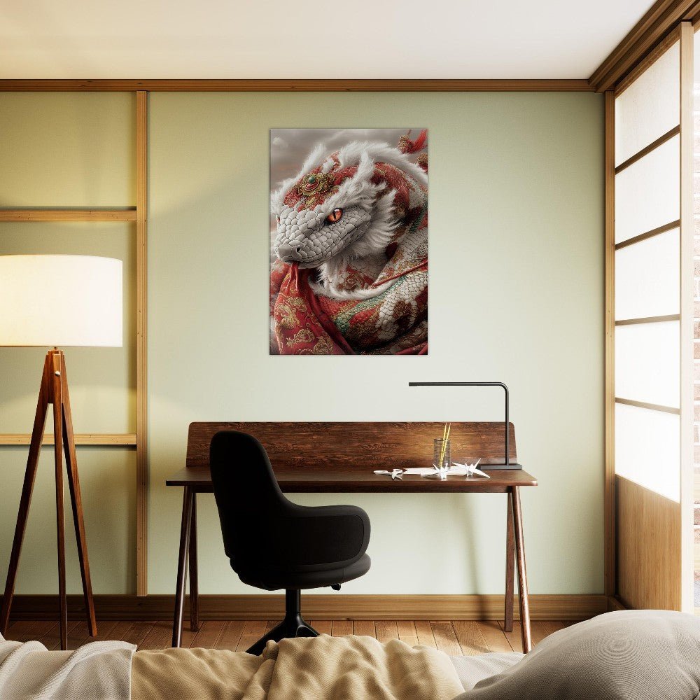 Majestic Snake Canvas Wall Art - ROMAG Store