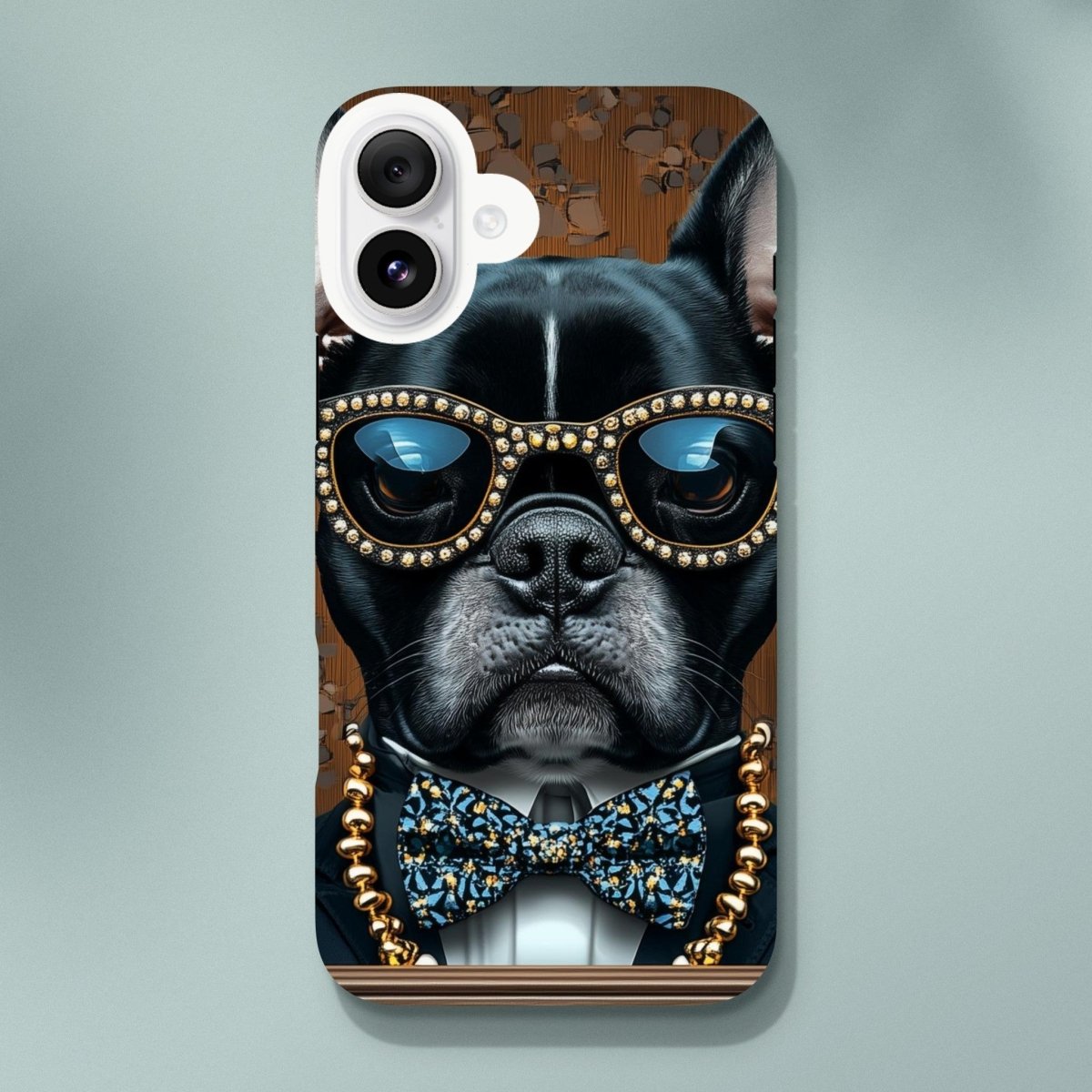 Dapper French Bulldog iPhone Tough Case - ROMAG Store