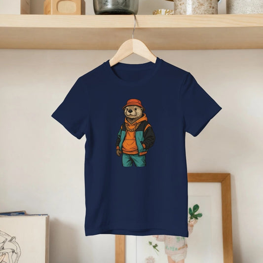 Cool Otter Street Style Kids T-shirt - ROMAG Store