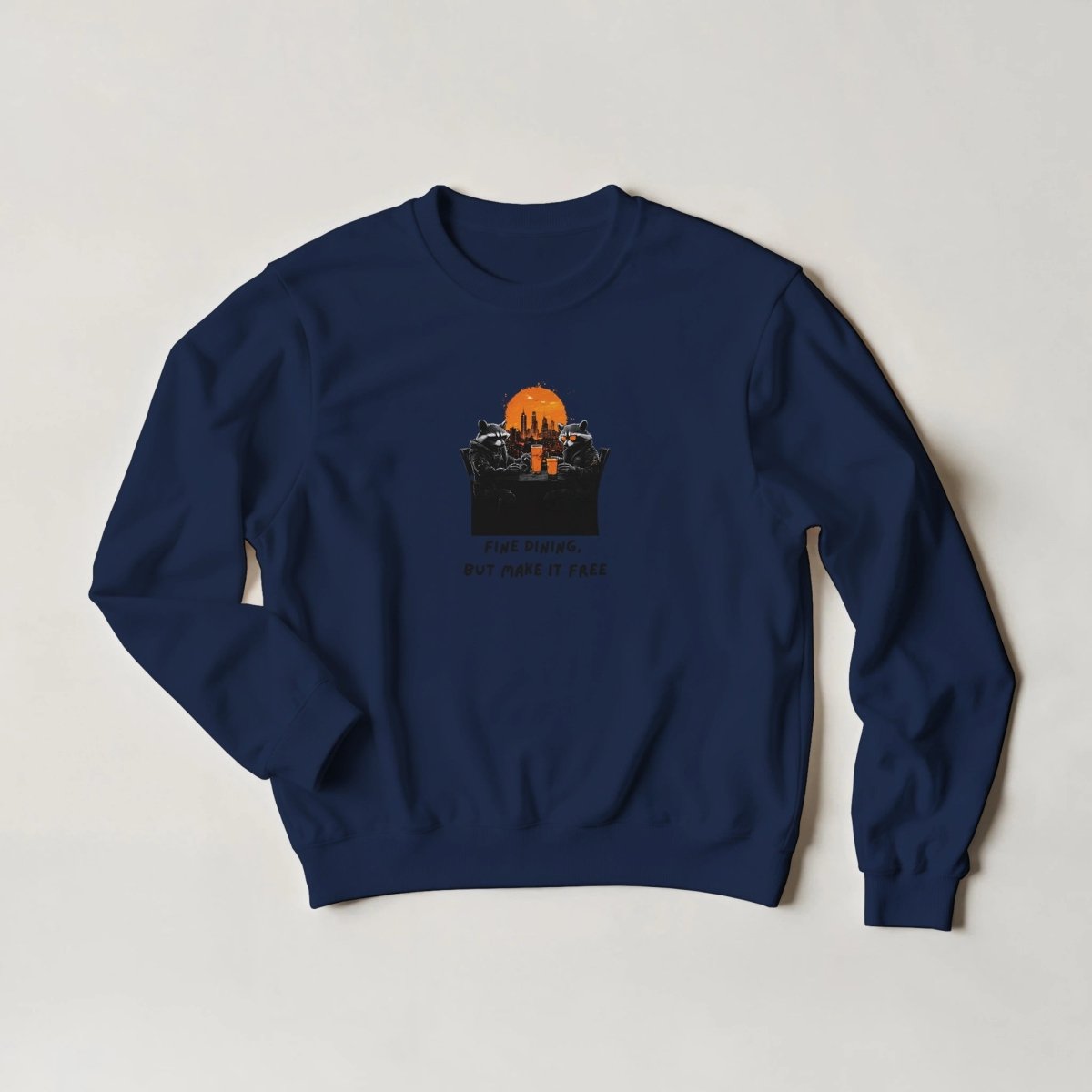 Raccoon City Diner Sweatshirt – Urban Streetwear with Attitude in 6 Colors - ROMAG Store
