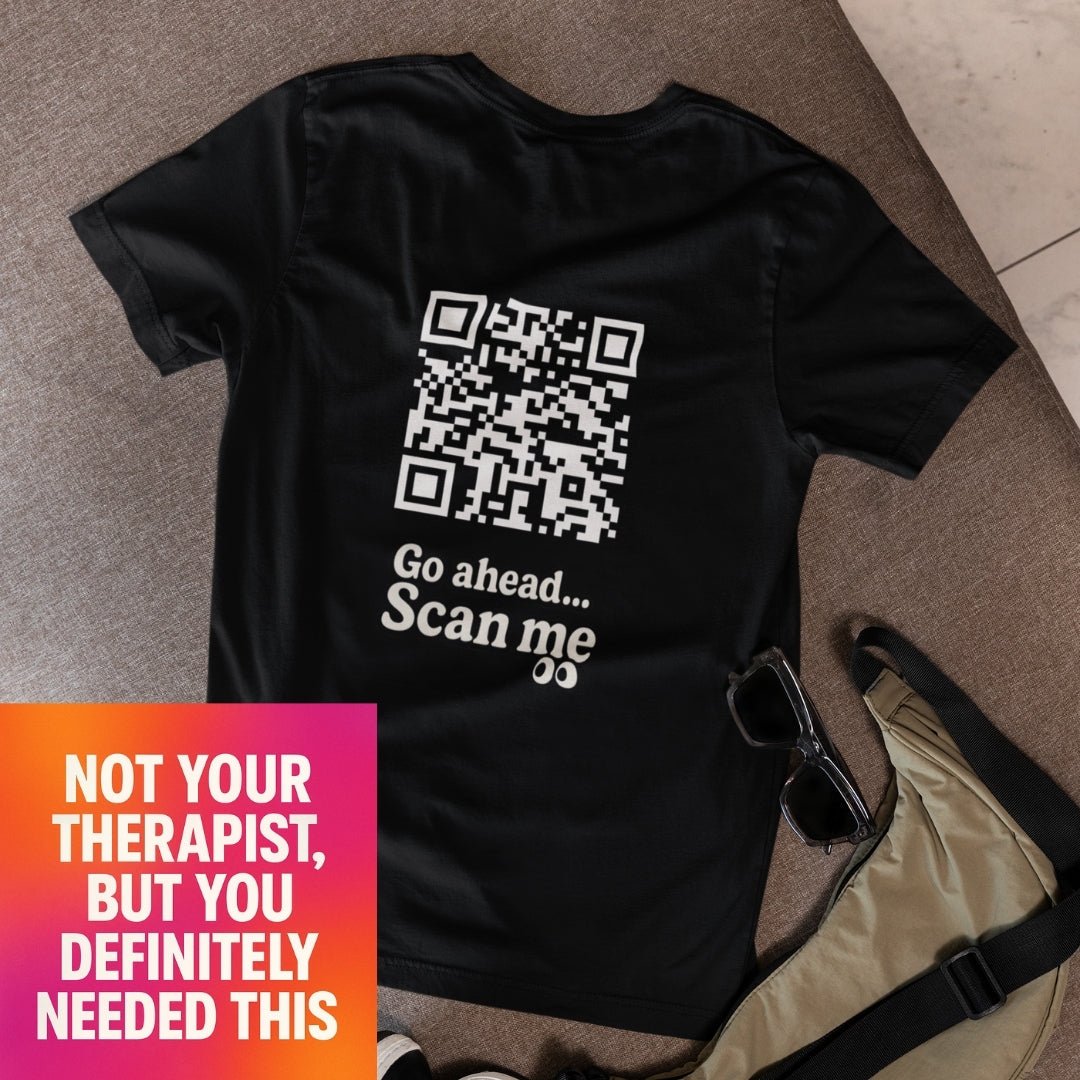 Therapist QR T-shirt - ROMAG Store