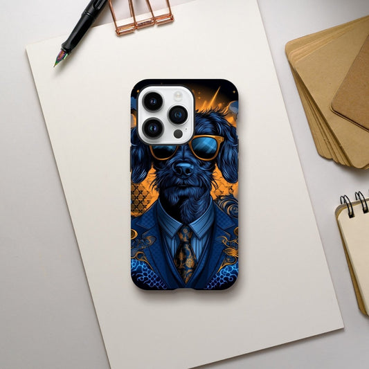 Dapper Dog Neo - Noir iPhone Tough Case - ROMAG Store