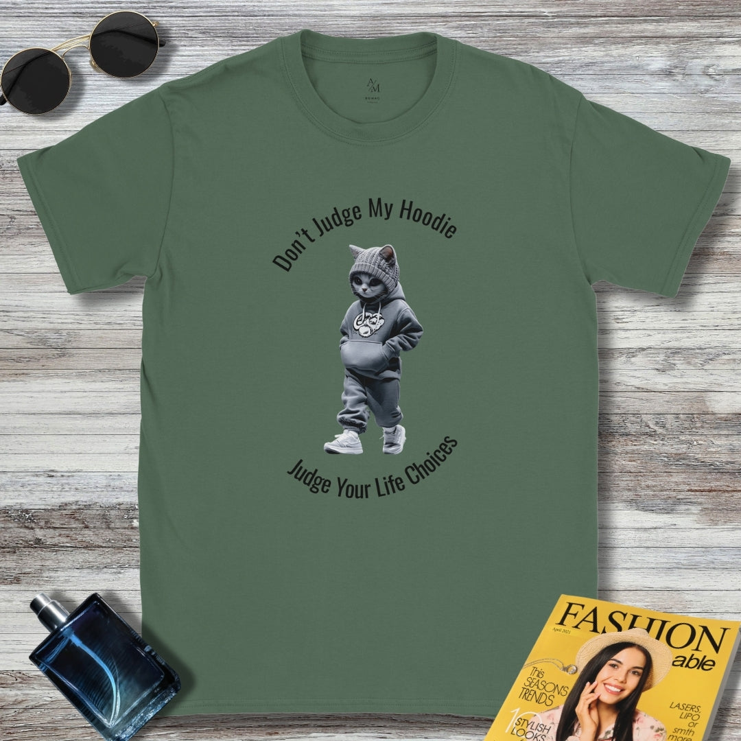 Cat with attitude AFW T-shirt