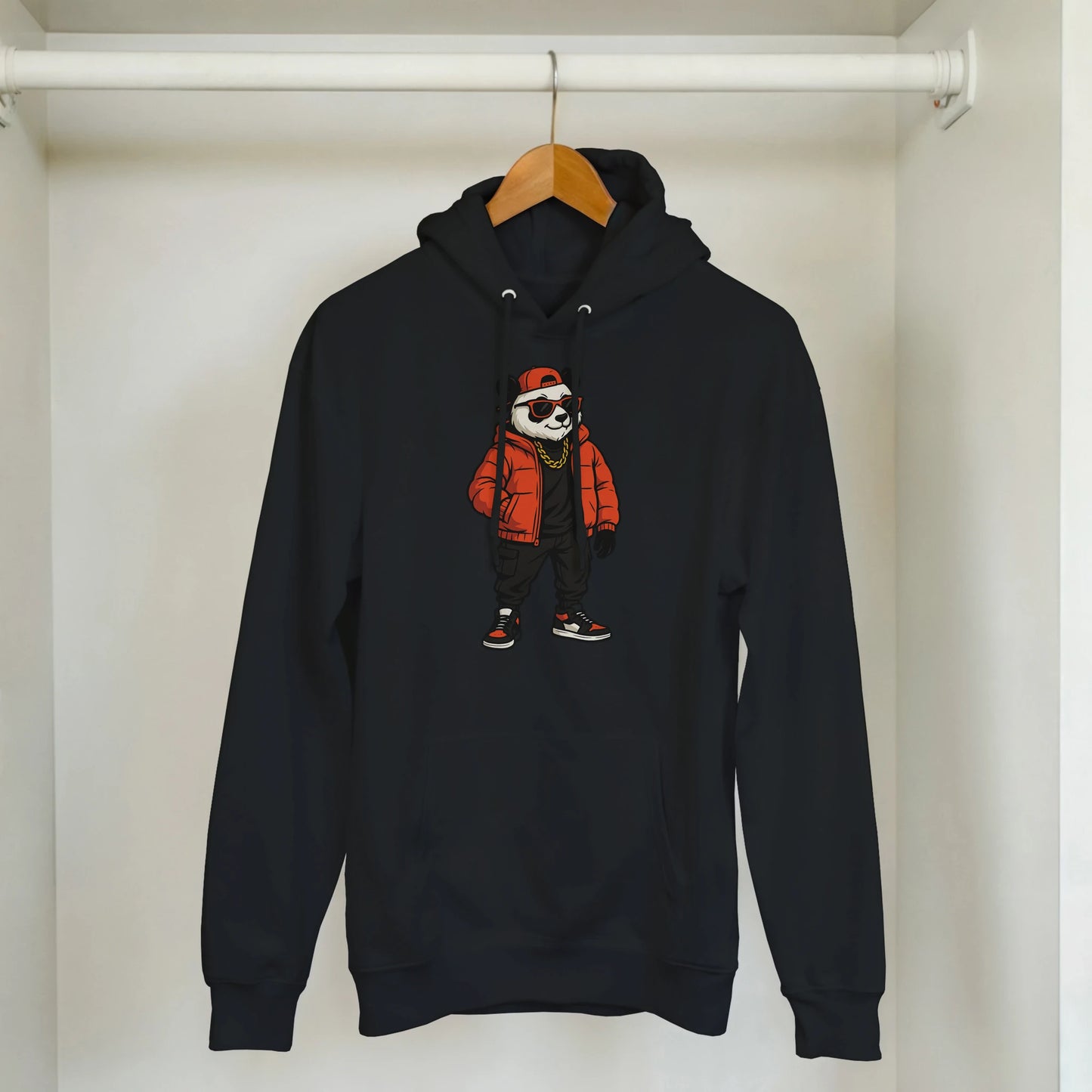 Cool Panda Streetwear Hoodie - ROMAG Store