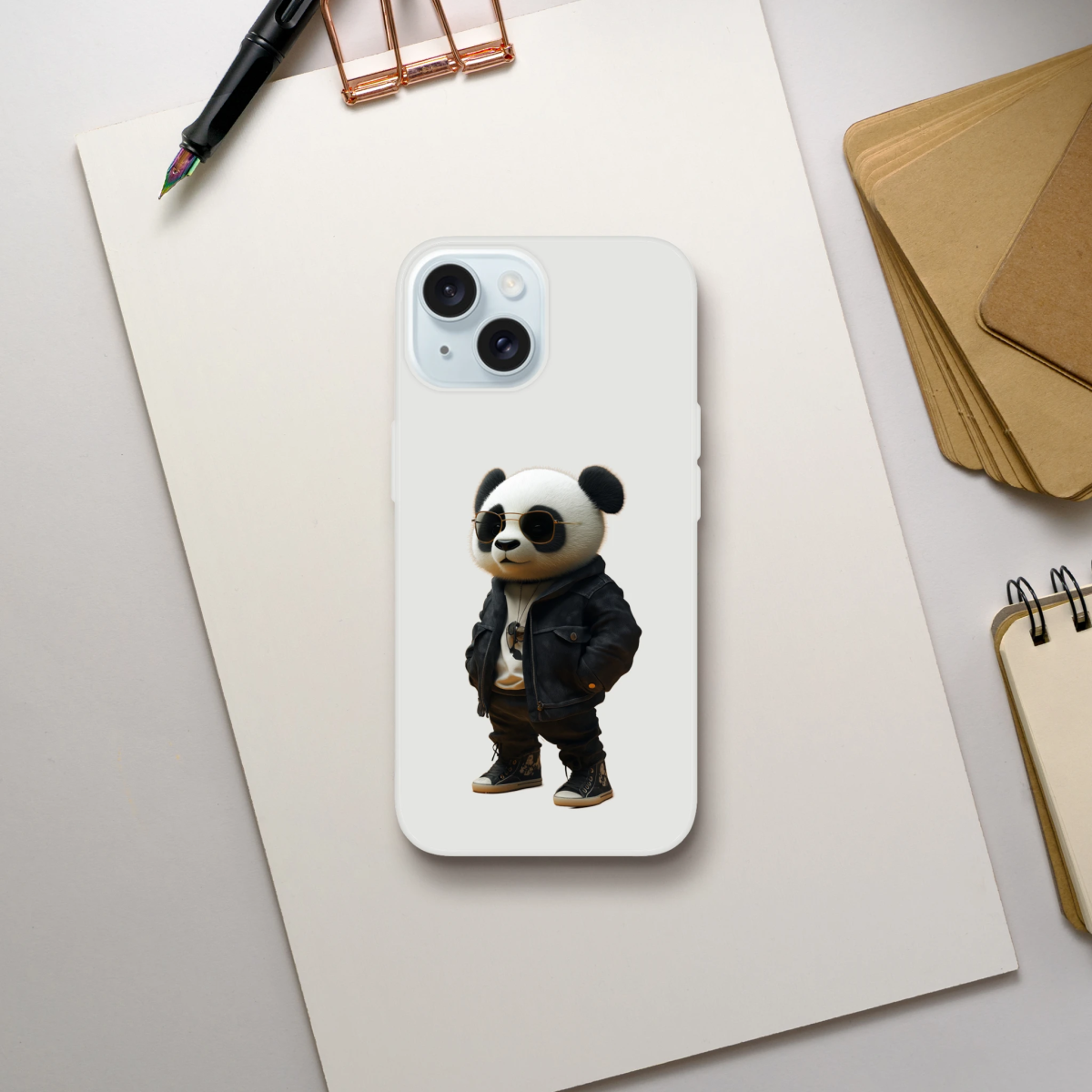 Cool Panda Urban Streetwear iPhone Flexi Case - ROMAG Store