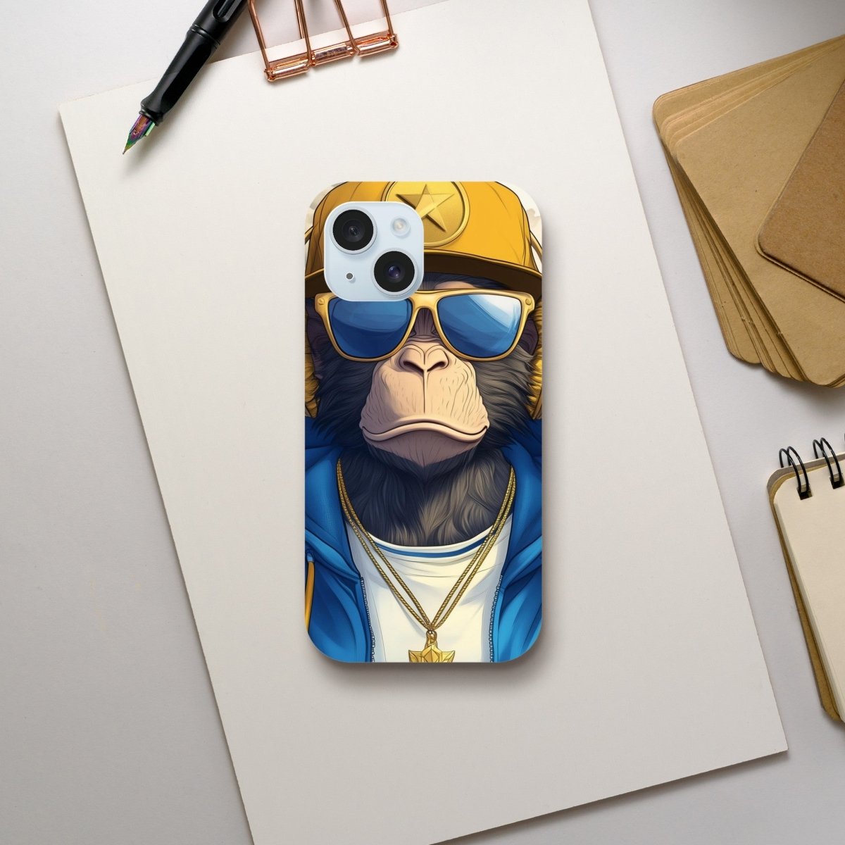 Chimp Cool iPhone Tough Case - ROMAG Store