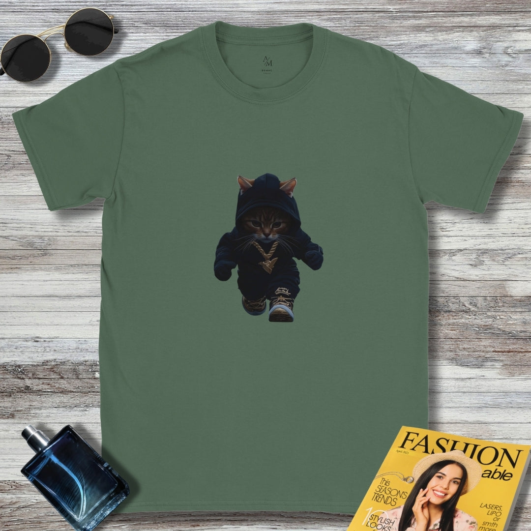 Little Gangsta Cat AFW T-shirt