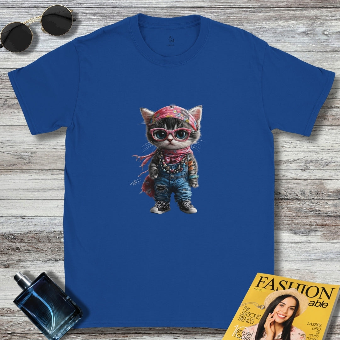 Girl Cat AFW T-shirt