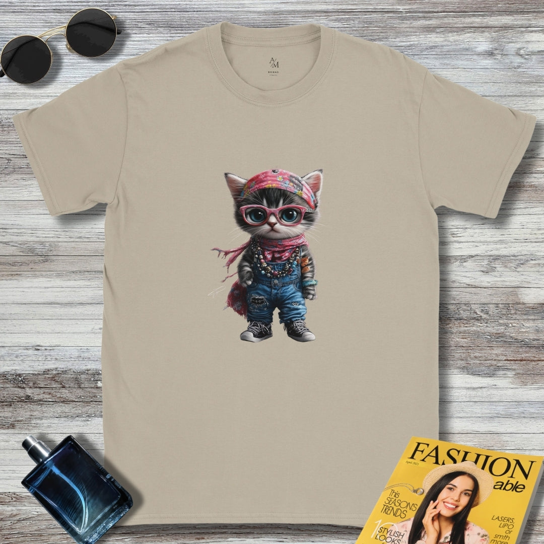 Girl Cat AFW T-shirt