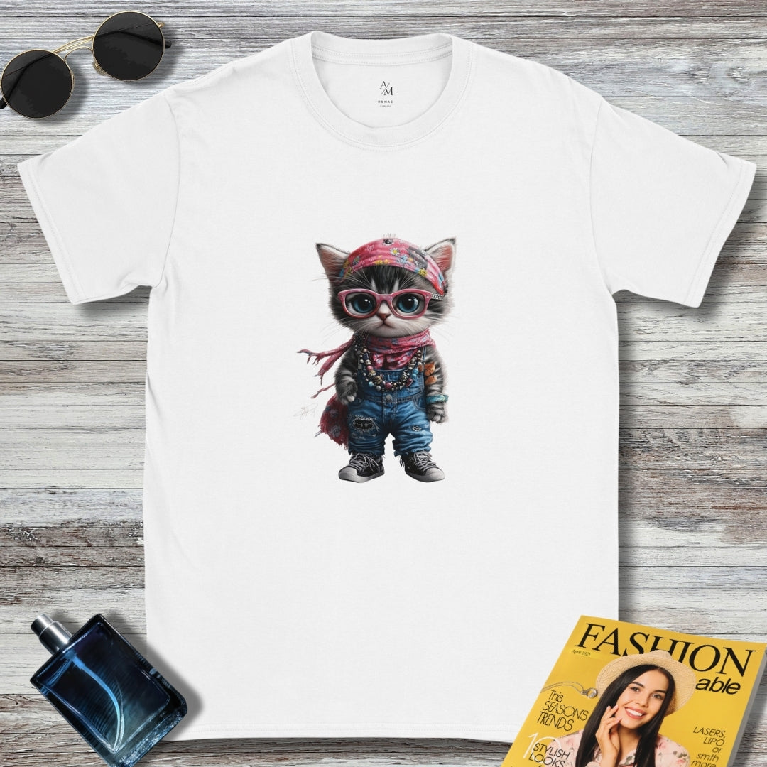 Girl Cat AFW T-shirt