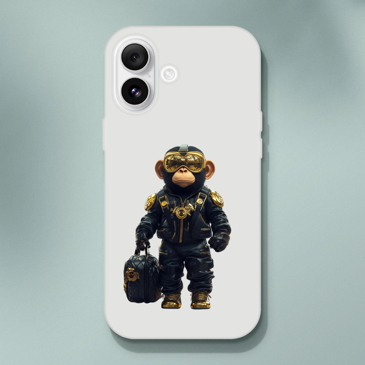 Urban Streetwear Monkey iPhone Flexi Case - ROMAG Store