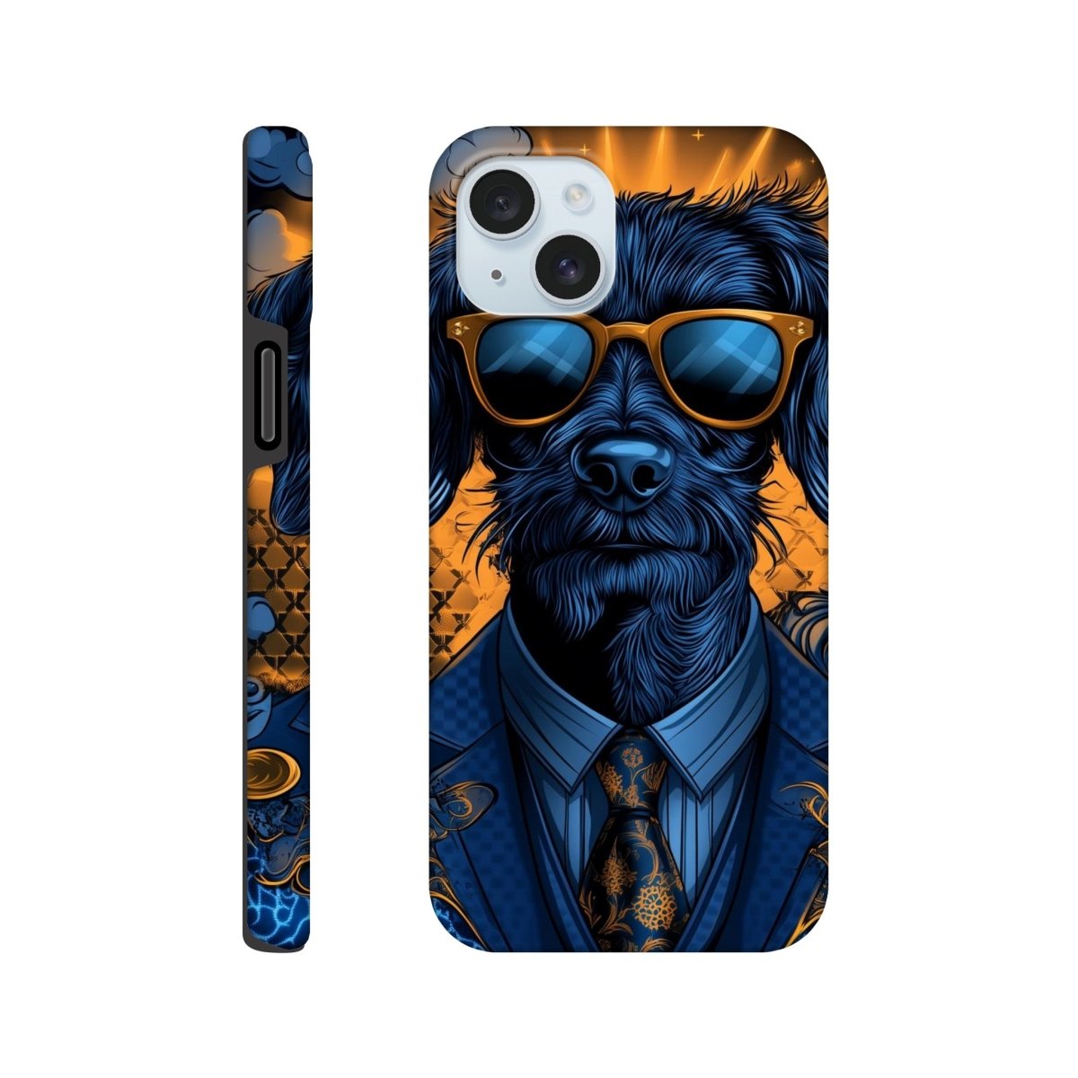 Dapper Dog Neo - Noir iPhone Tough Case - ROMAG Store