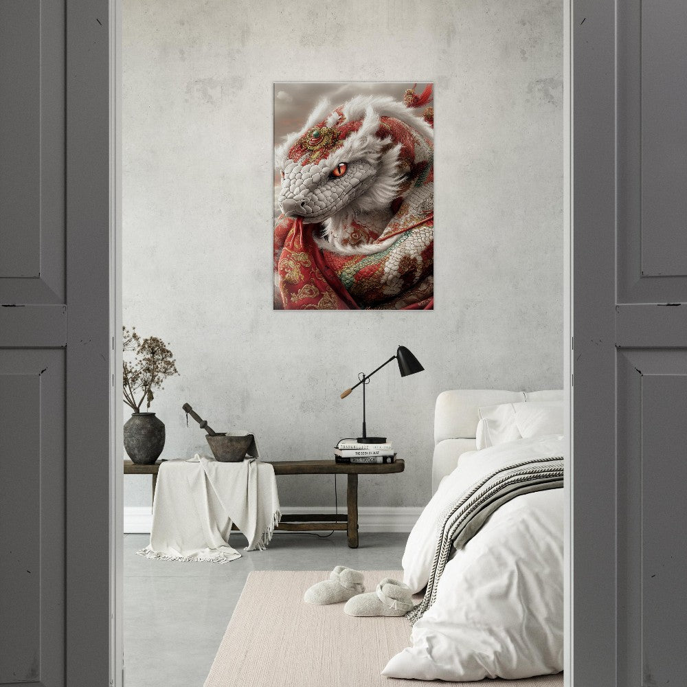 Majestic Snake Canvas Wall Art - ROMAG Store