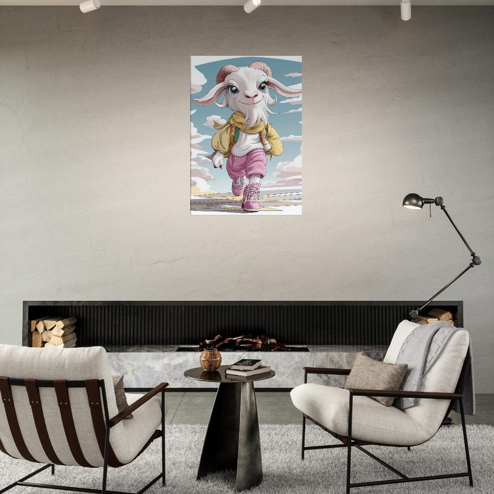 Chic Goat in Streetwear Canvas - ROMAG Store