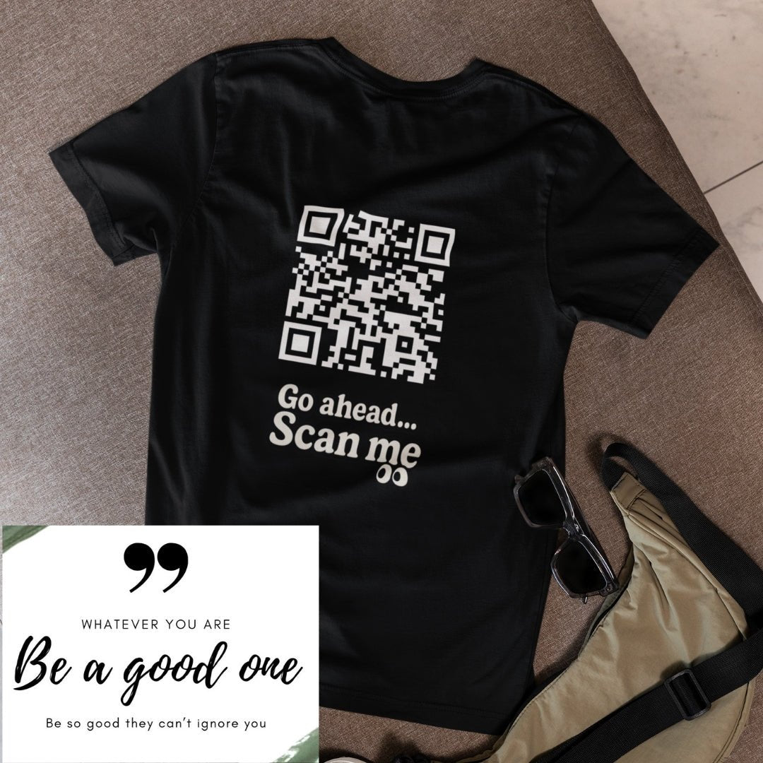 A good one QR T-shirt - ROMAG Store