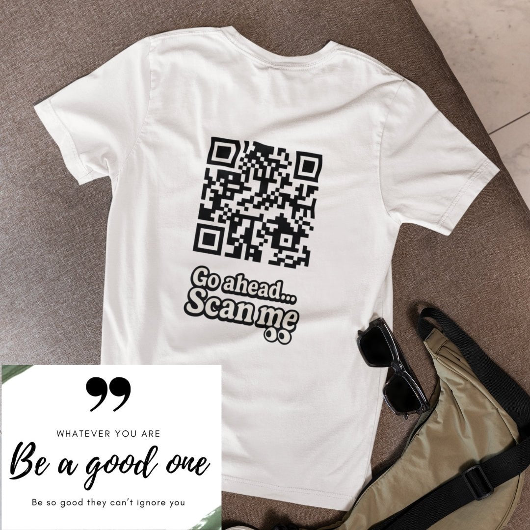 A good one QR T-shirt - ROMAG Store