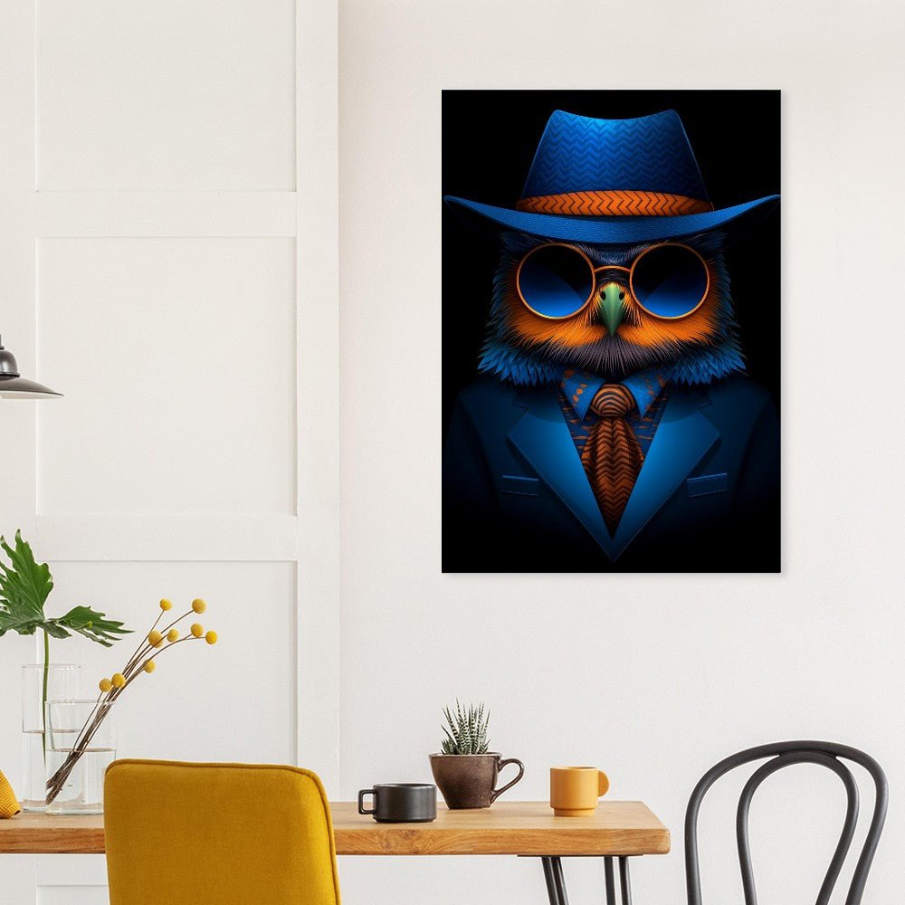 Owl Undercover Canvas Art - ROMAG Store
