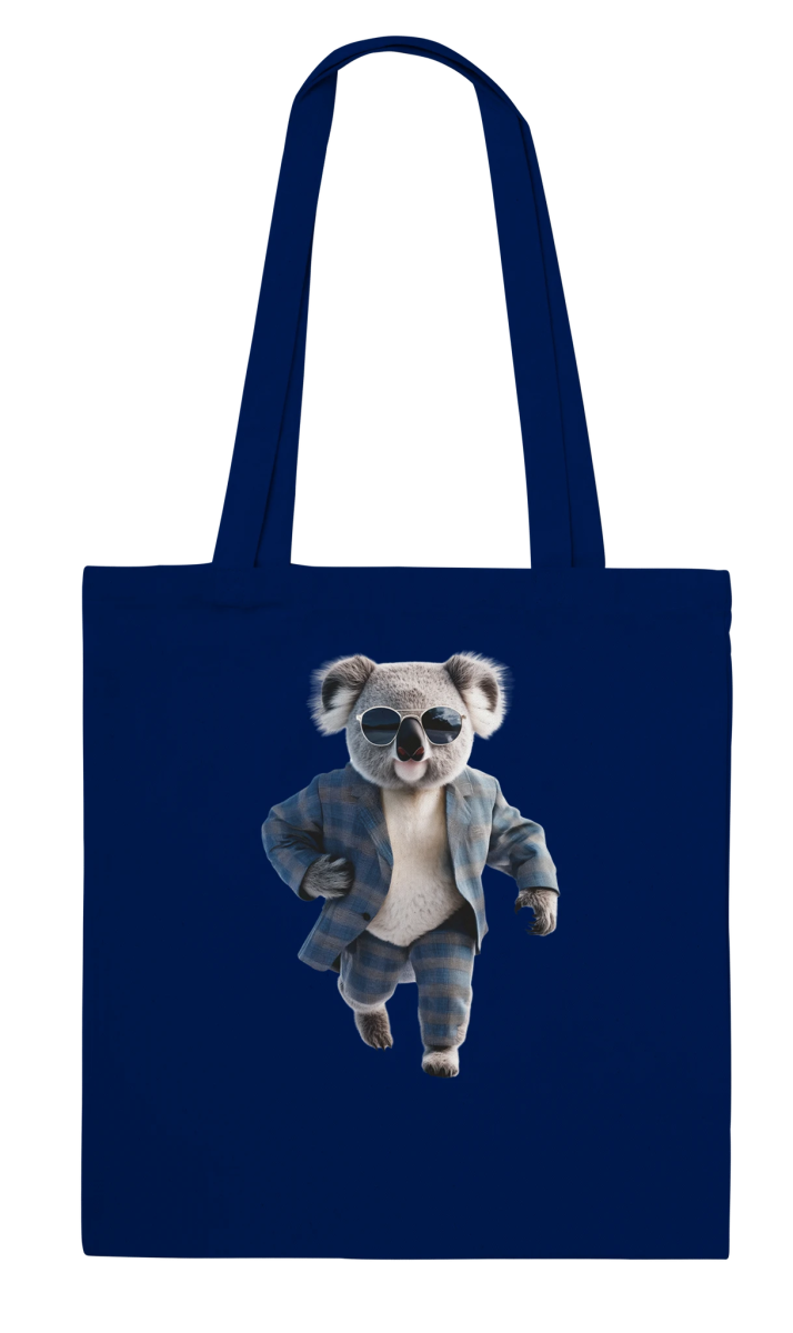 Dapper Koala Street Style Tote Bag - ROMAG Store