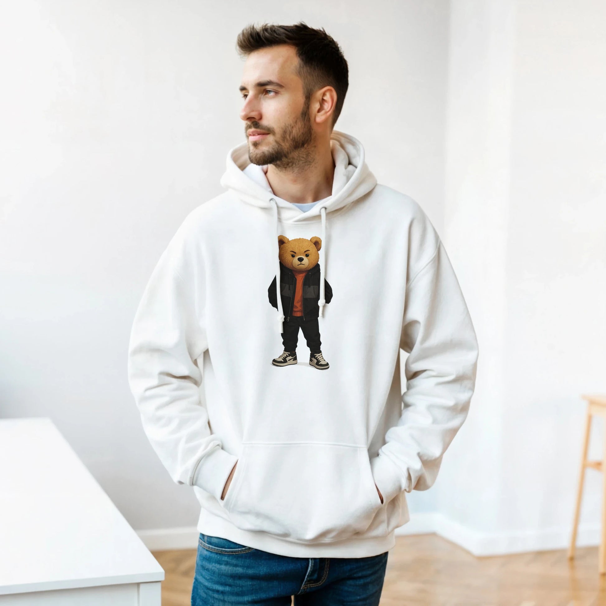 Street - Smart Teddy: The Bear Hoodie - ROMAG Store