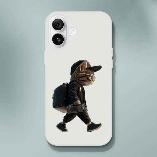 Cool Cat iPhone Flexi Case - ROMAG Store