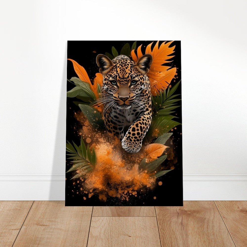 Leopard Jungle Canvas Art - ROMAG Store