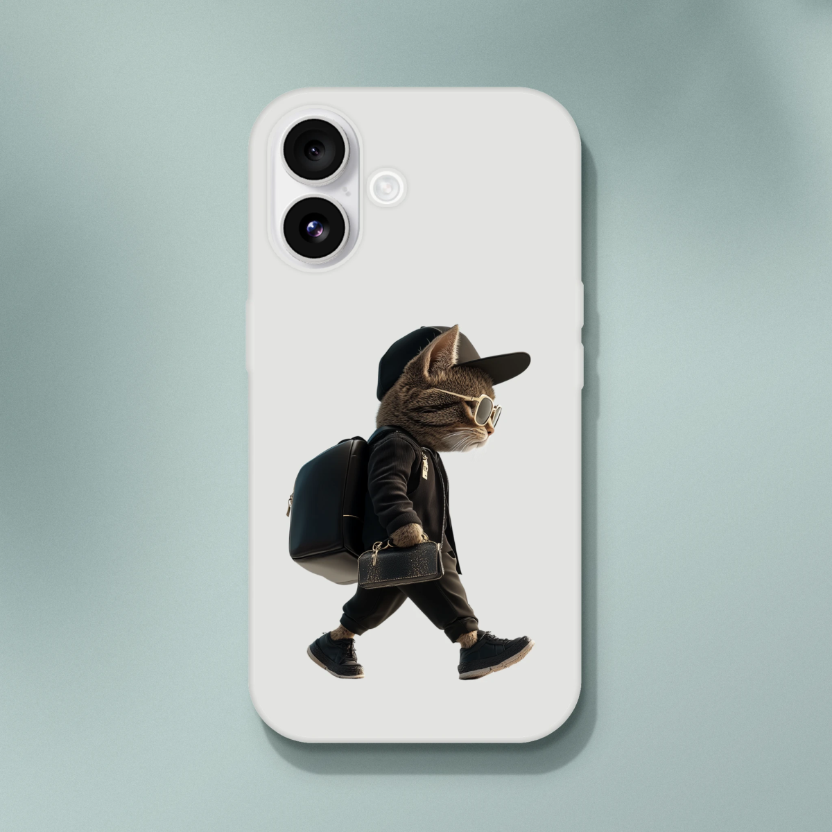 Cool Cat iPhone Flexi Case - ROMAG Store