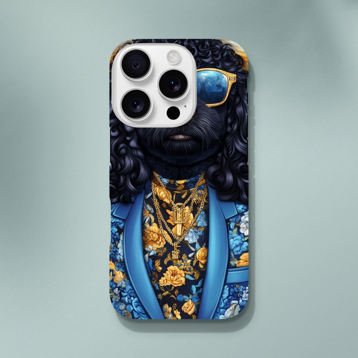 Regal Poodle Fashionista iPhone Tough Case - ROMAG Store