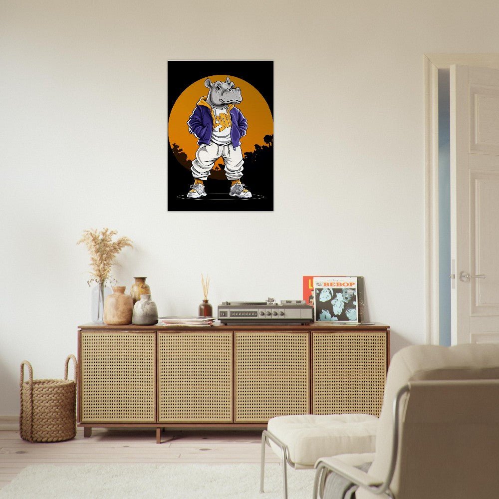 Urban Hippo Fashionista Canvas - ROMAG Store
